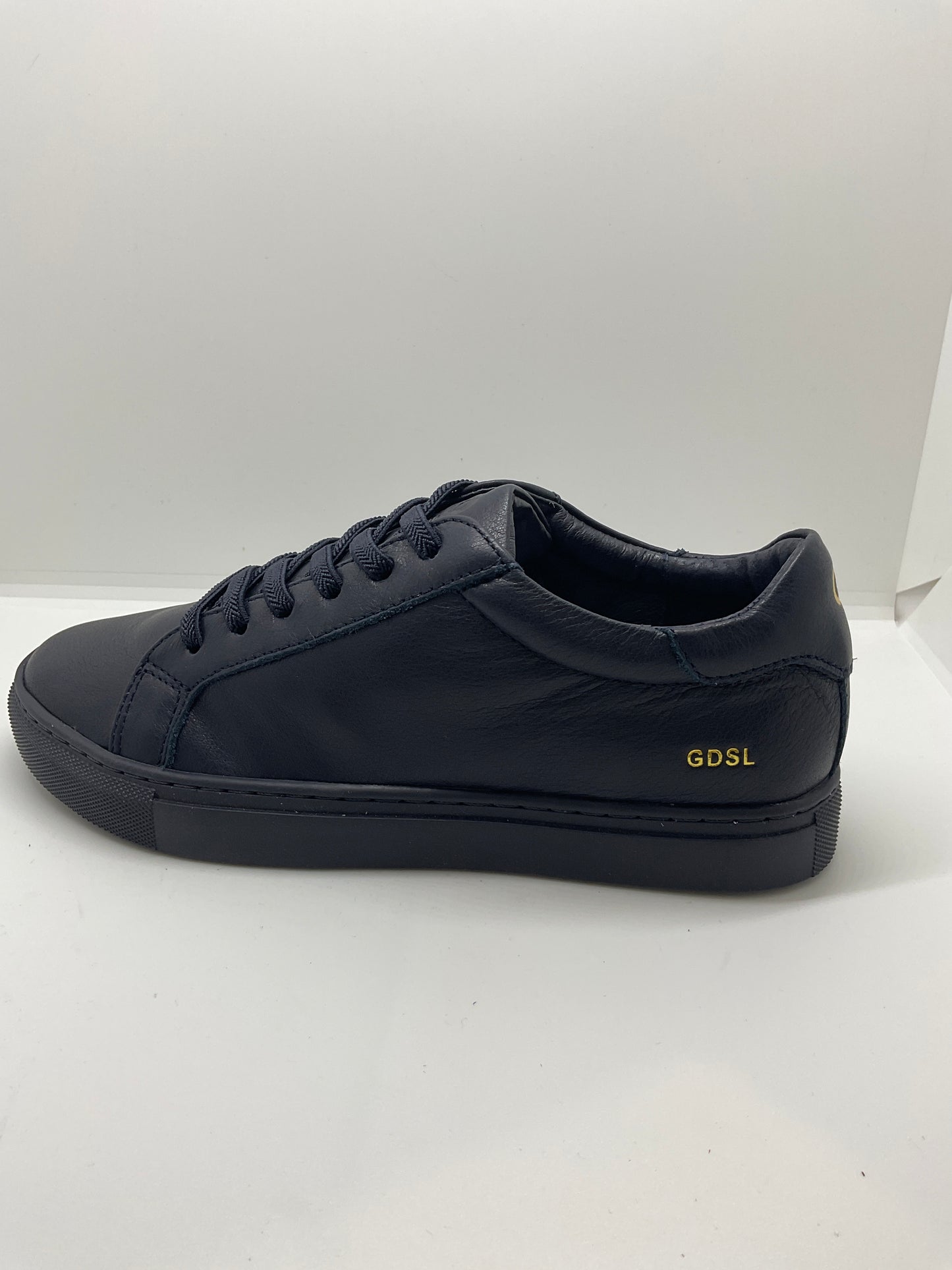Goodsole navy leather casual shoe