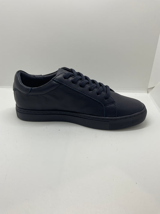 Goodsole navy leather casual shoe