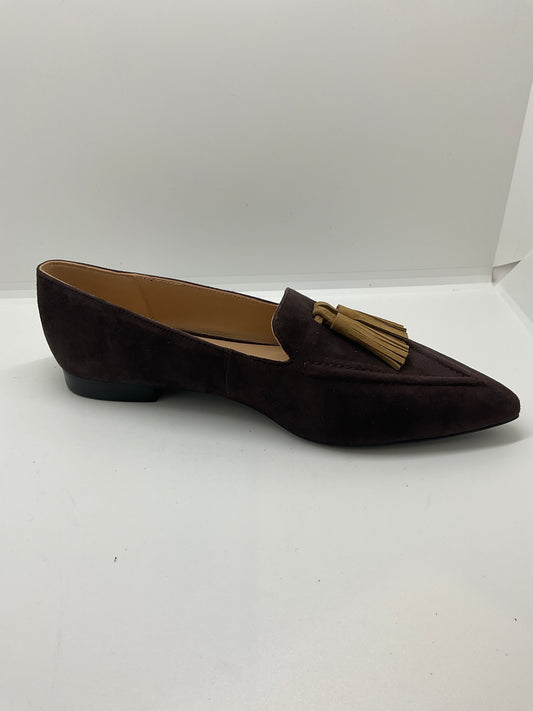 Luna sole chocolate / Brown suedeloafers 