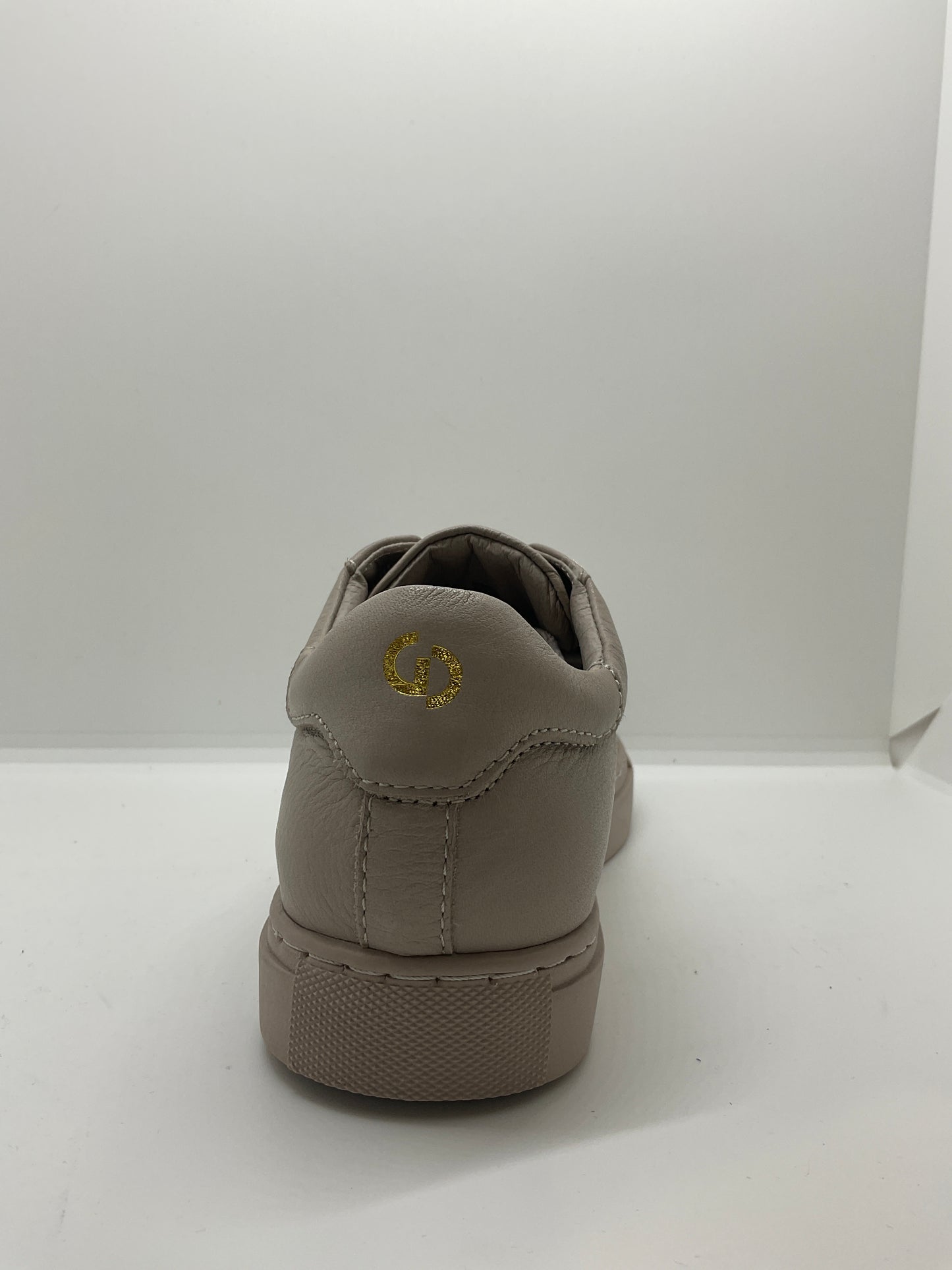 Goodsole silver grey leather casual shoe