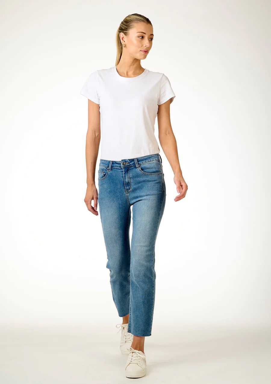 Bianco Ossi Denim Jean - Blue