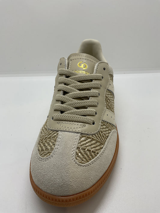 Goodsole parallel sneakers beige raffia