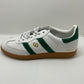 Goodsole parallel white green leather