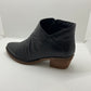 Luna sole black premium leather ankle boot
