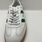 Goodsole parallel white green leather