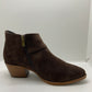 Luna sole suede chocolate ankle boot