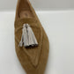 Luna sole brown  / cream suede loafers