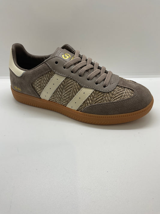 Goodsole parallel sneakers darkstone raffia