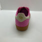 Goodsole collab sneakers charity pink canvas