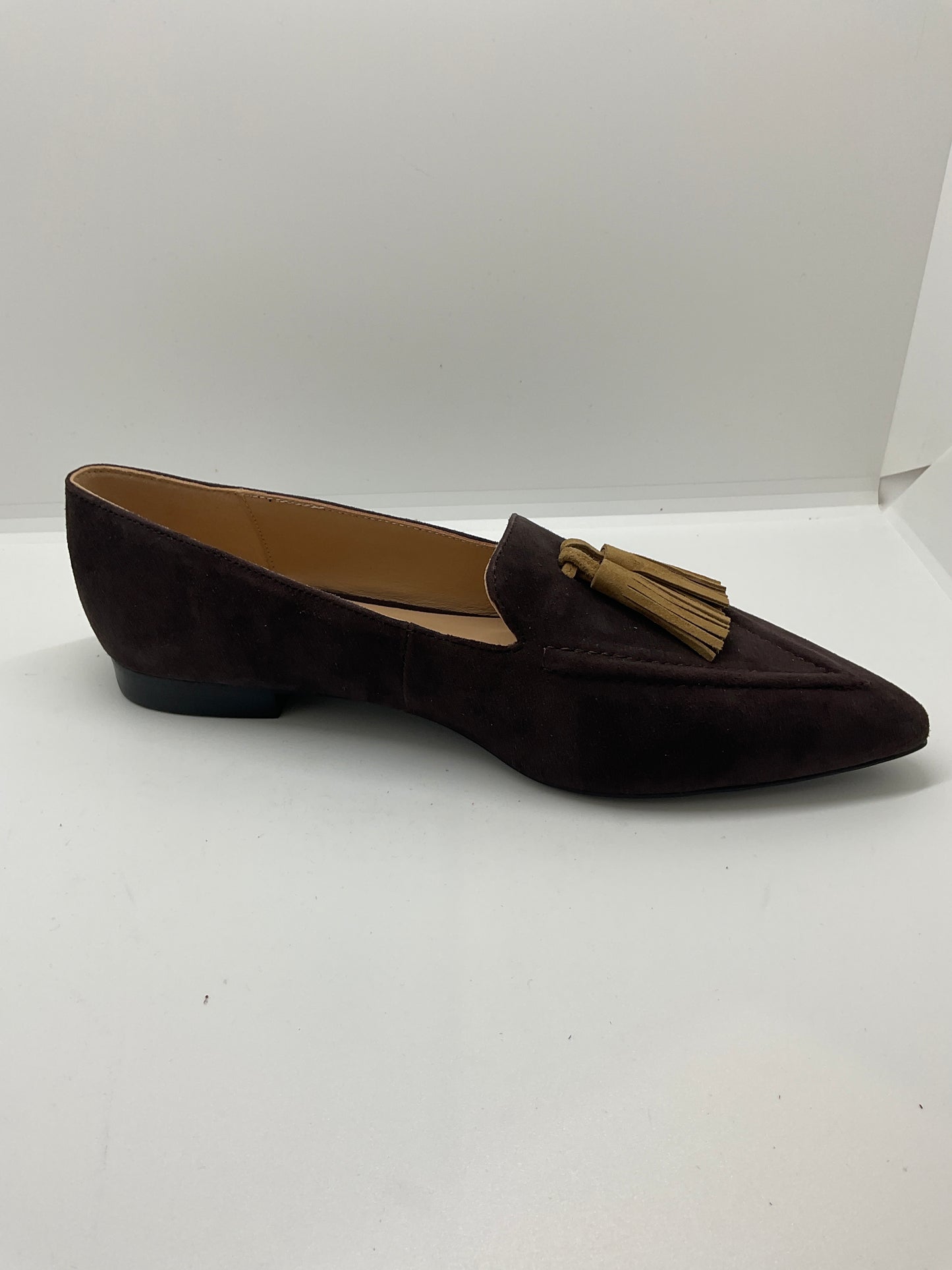 Luna sole chocolate /  Brown suede￼loafers ￼