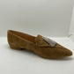 Luna sole brown  / cream suede loafers