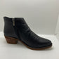 Luna sole black premium leather ankle boot
