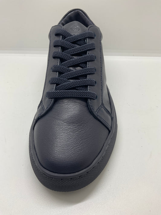 Goodsole navy leather casual shoe