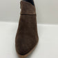 Luna sole suede chocolate ankle boot