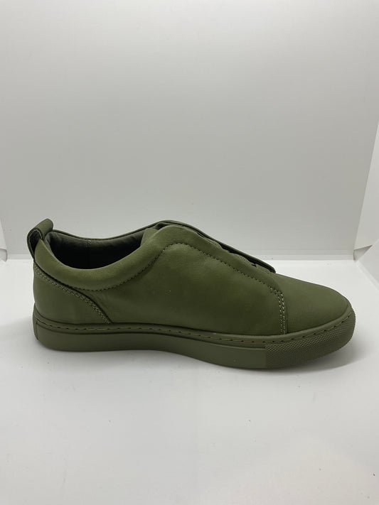 Goodsole casual olive  leather shoe