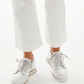 Alfie & Evie 'Hosting' Platform Leather Sneaker - White