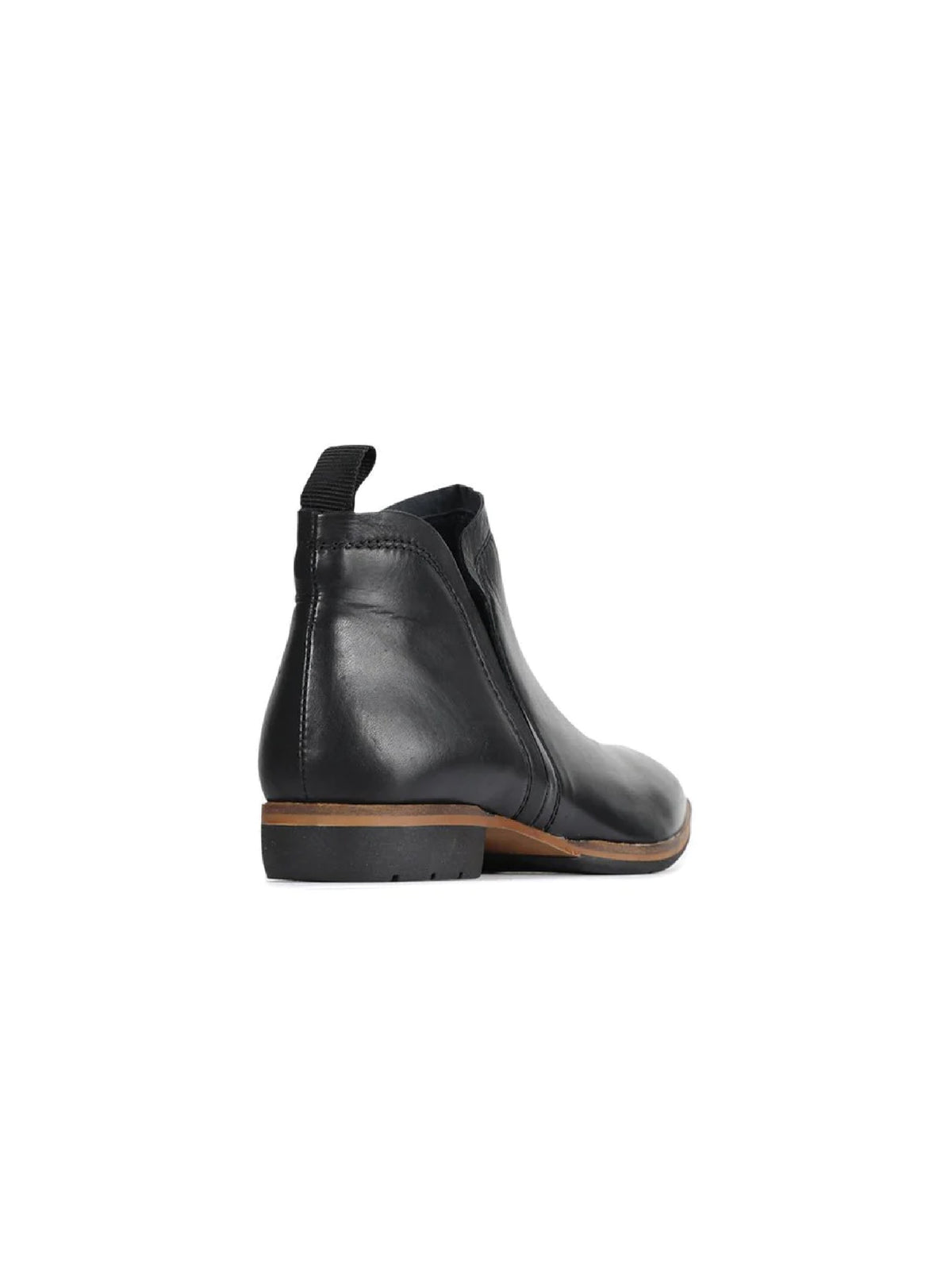 Gaid Boot Gaid Leather Low-cut Ankle Boot Black - EOS | by Adele Boutique