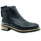 Bresley Duck Leather Boot - Black multi