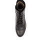 Django and Juliette Mekhi Leather Military Lace-up Boot - Black