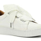 Eos Jovi Italian Leather Lace-up Shoe - White